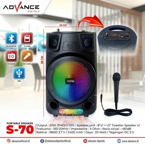 SPEAKER PORTABLE ADVANCE S-70