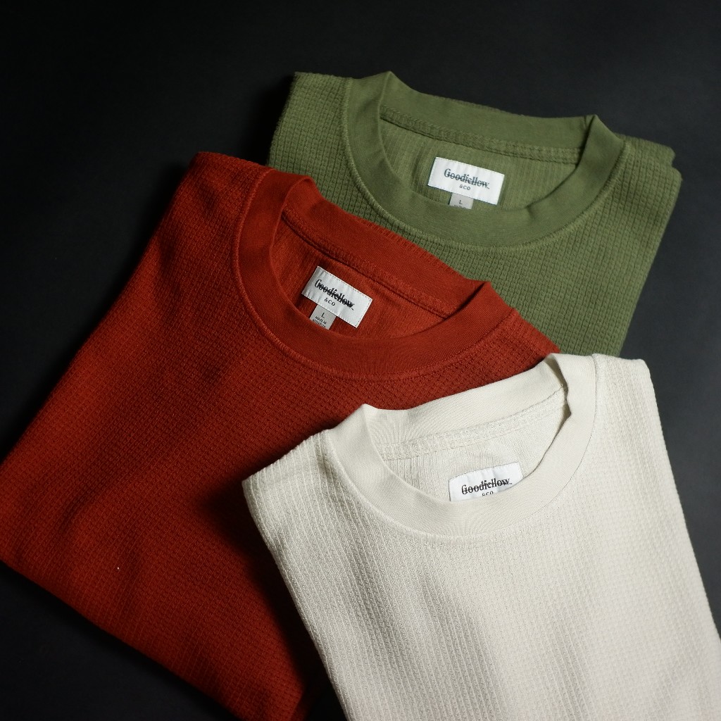 Goodfello*w &amp; Co Waffle Textured Longsleeve Tshirt