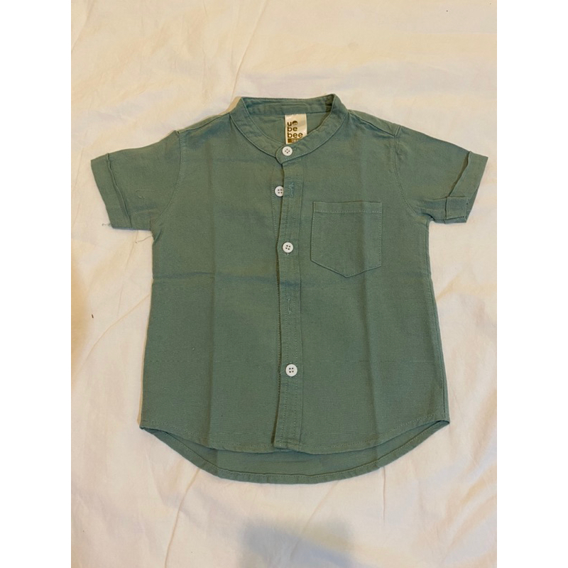 prelovedKemejaAnak-SageGreen