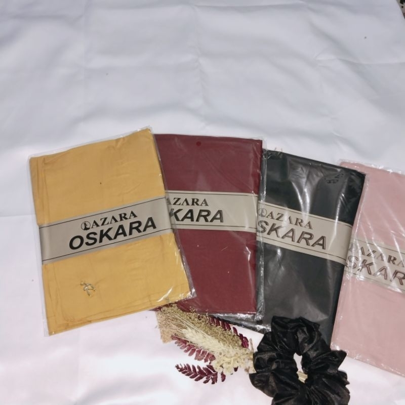 Azara oskara polos/hijab polos/azara oskara