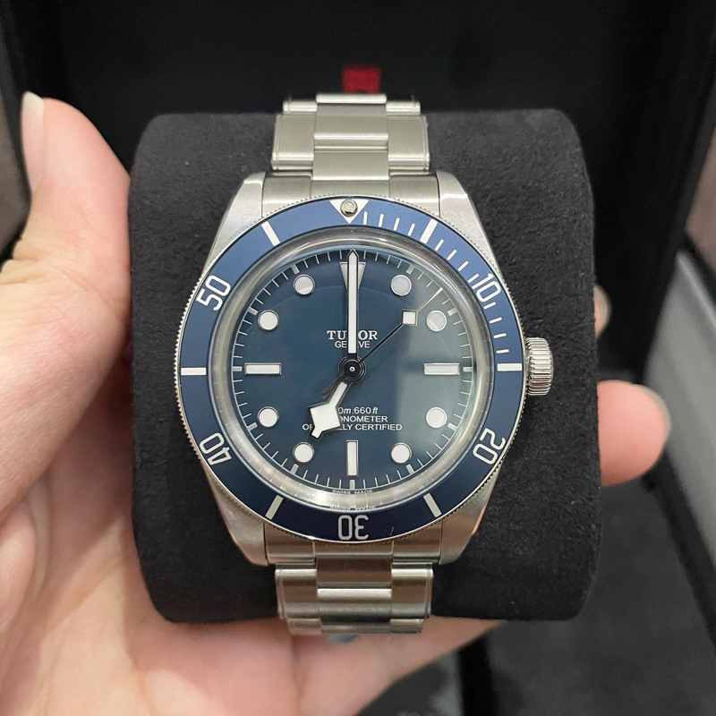 tudor blackbay 58 blue dial automatic original