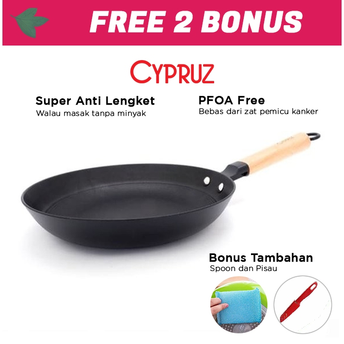 CYPRUZ Fry pan cast iron cypruz 20 cm