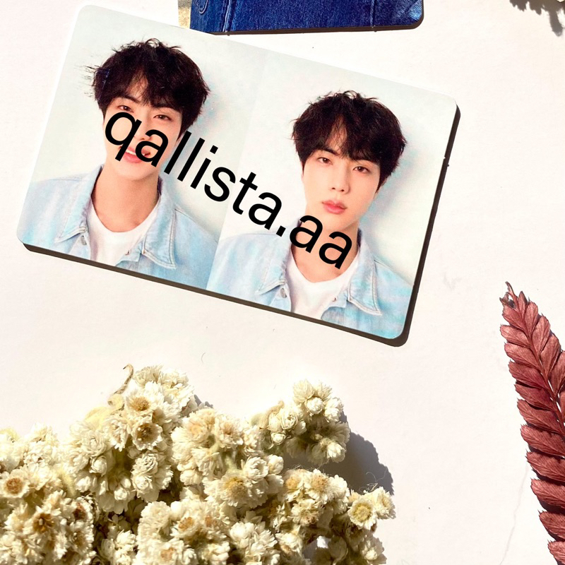 PHOTOCARD PC JIN/SEOKJIN DILAN BTS