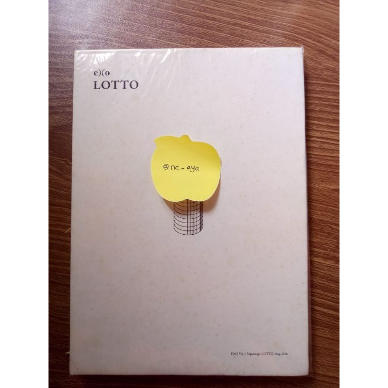 EXO ALBUM LOTTO