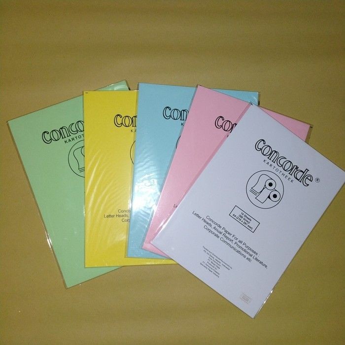 

Kertas concorde 160 gr isi 10 lembar