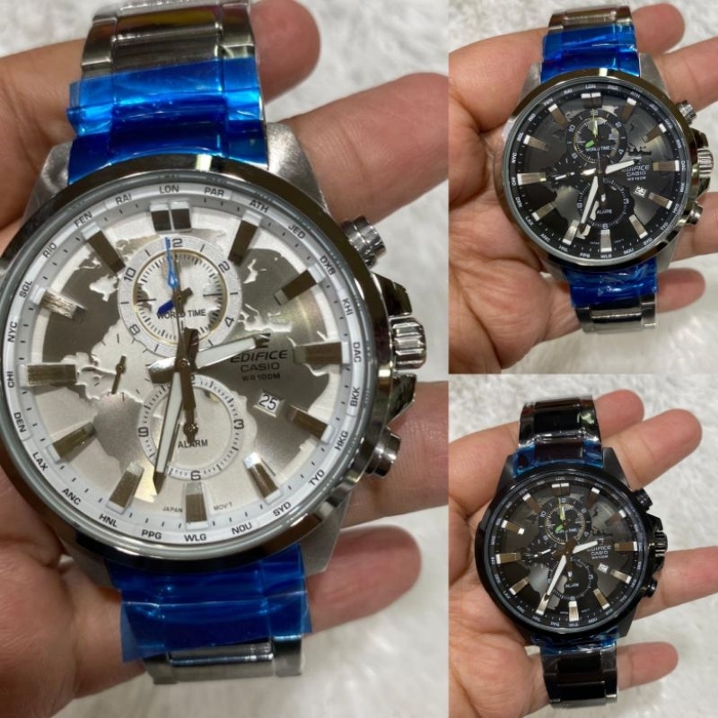 Jam Tangan Cowok EDIFICE CASIO EFR 303 ORI BM // EFR 303 // Casio Cowok