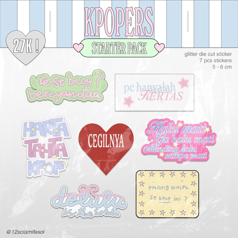 

౨ৎ kpopers starter pack stickers ౨ৎ