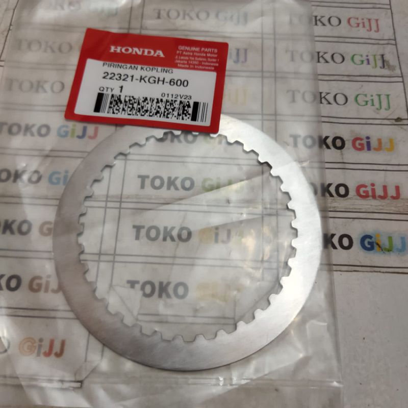 besi gesek plat kopling kgh CS1, CBR 150 CB150R ori AHM