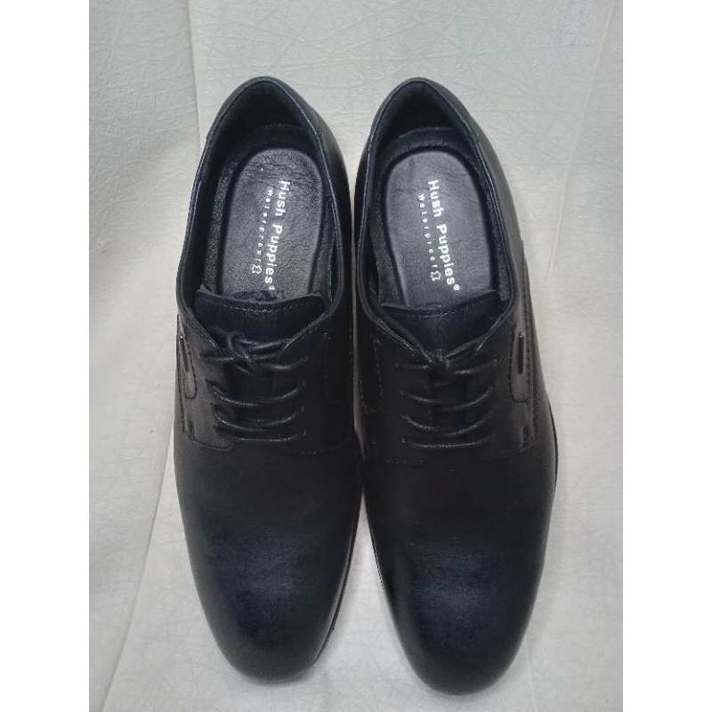 sepatu fantofel waterproof pria hush puppies formal shoes water proof