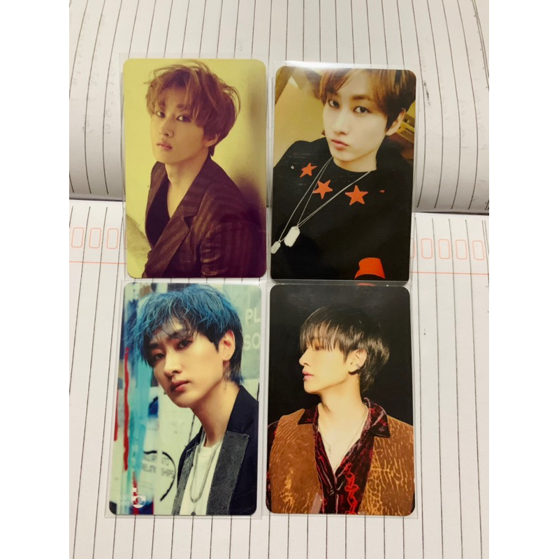 photocard pc eunhyuk super junior / the beat goes on / bout you / timeless