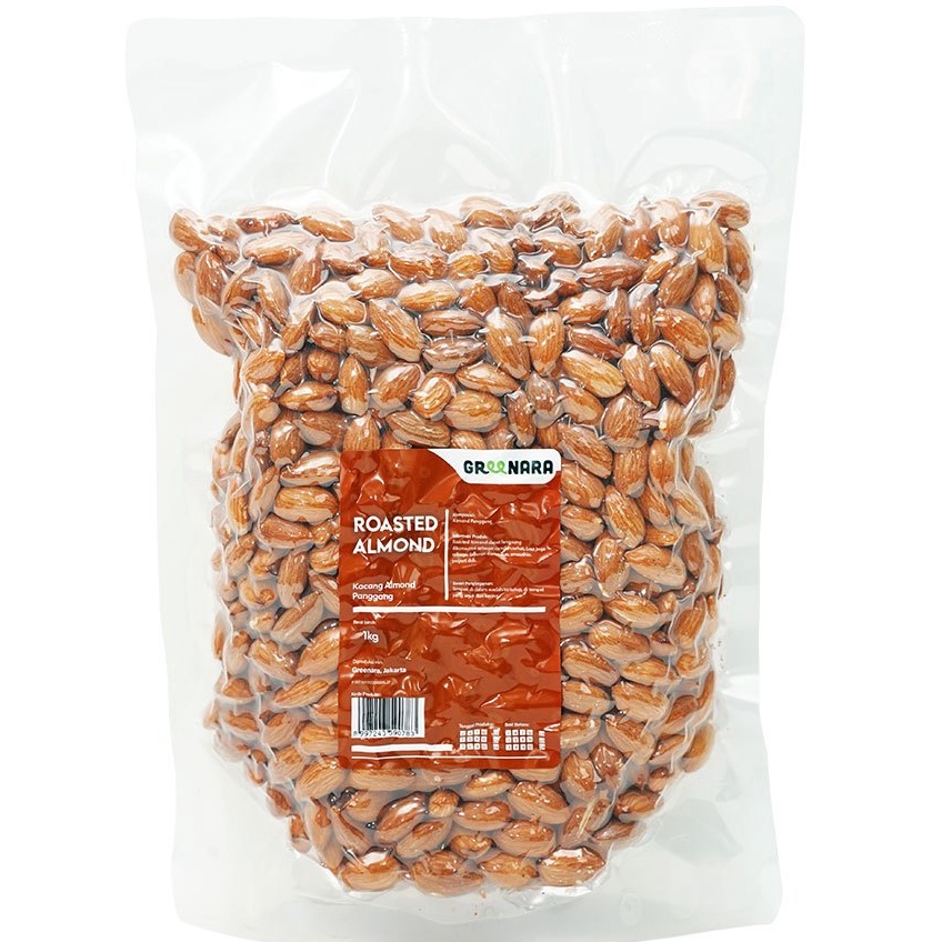 

Kacang Almond Panggang 1Kg / Roasted Almond