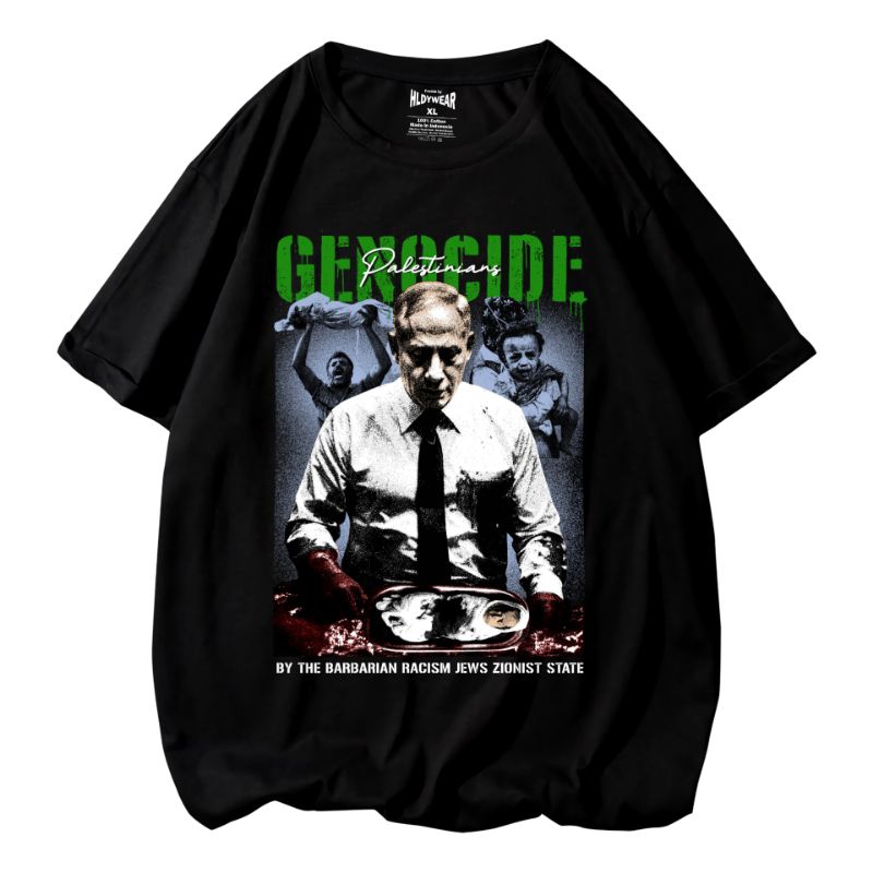 Kaos GENOSIDA PALESTINA Original Merch 24s | Eds Free Palestina