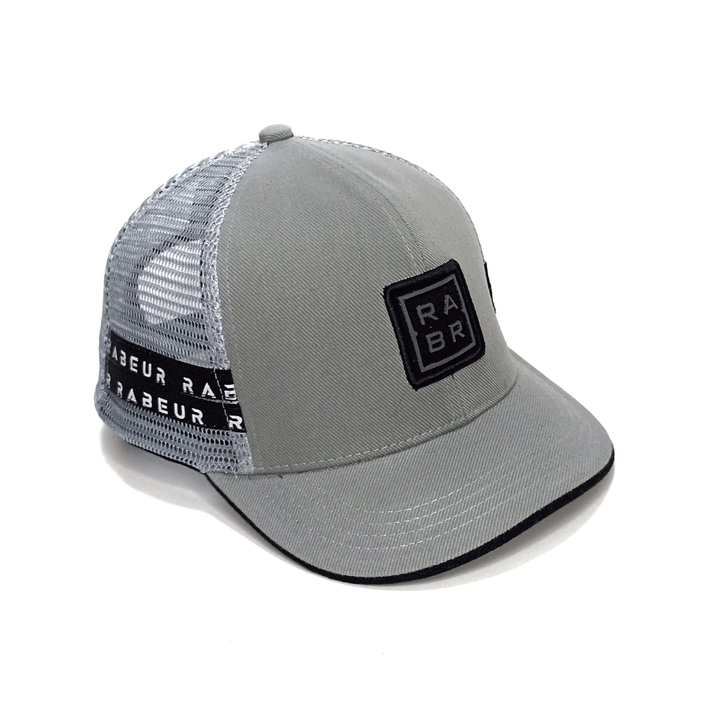 Topi jaring pria rabeur hats man Visor pendek Original distro/lokal brand RB02