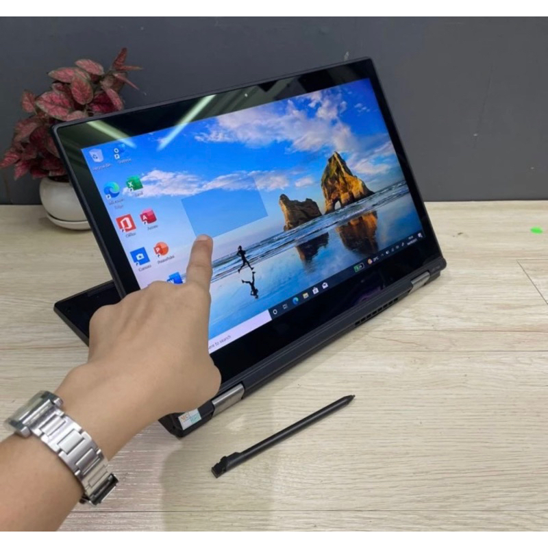 LAPTOP LENOVO THINKPAD YOGA L380 L390 i7 RAM 32 GB SSD 2 TB LAYAR TOUCHSCREEN PROMO MURAH BAGUS BERG