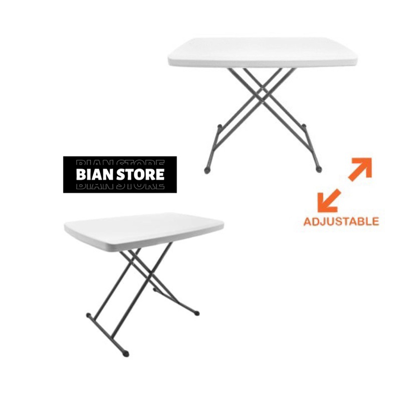 Meja Lipat KRISBOW/Meja makan/Meja Teras/Meja Piknik/Krisbow Meja Taman Lipat Adjustable