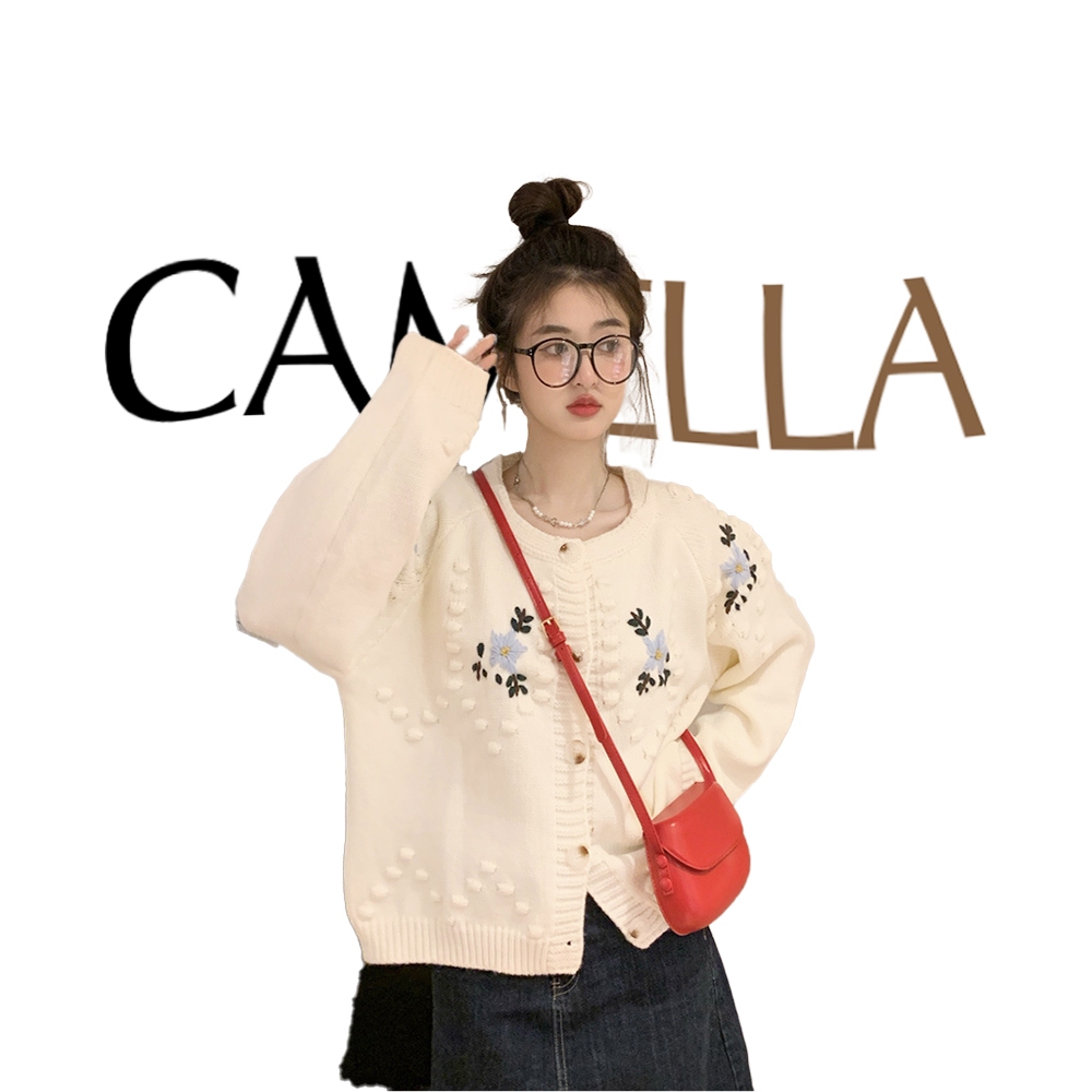 Camella | Siera Knit Cardigan Outer Rajut