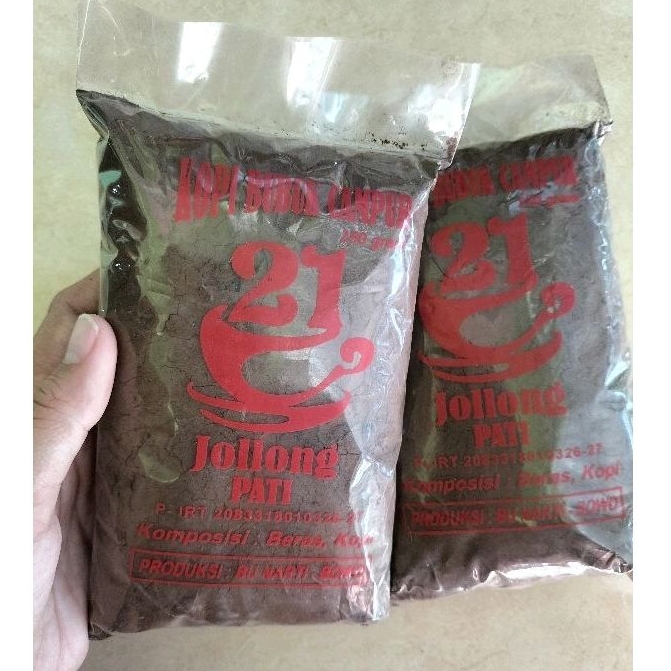 

Kopi Bubuk Campuran 200gr Khas Jollong Pati