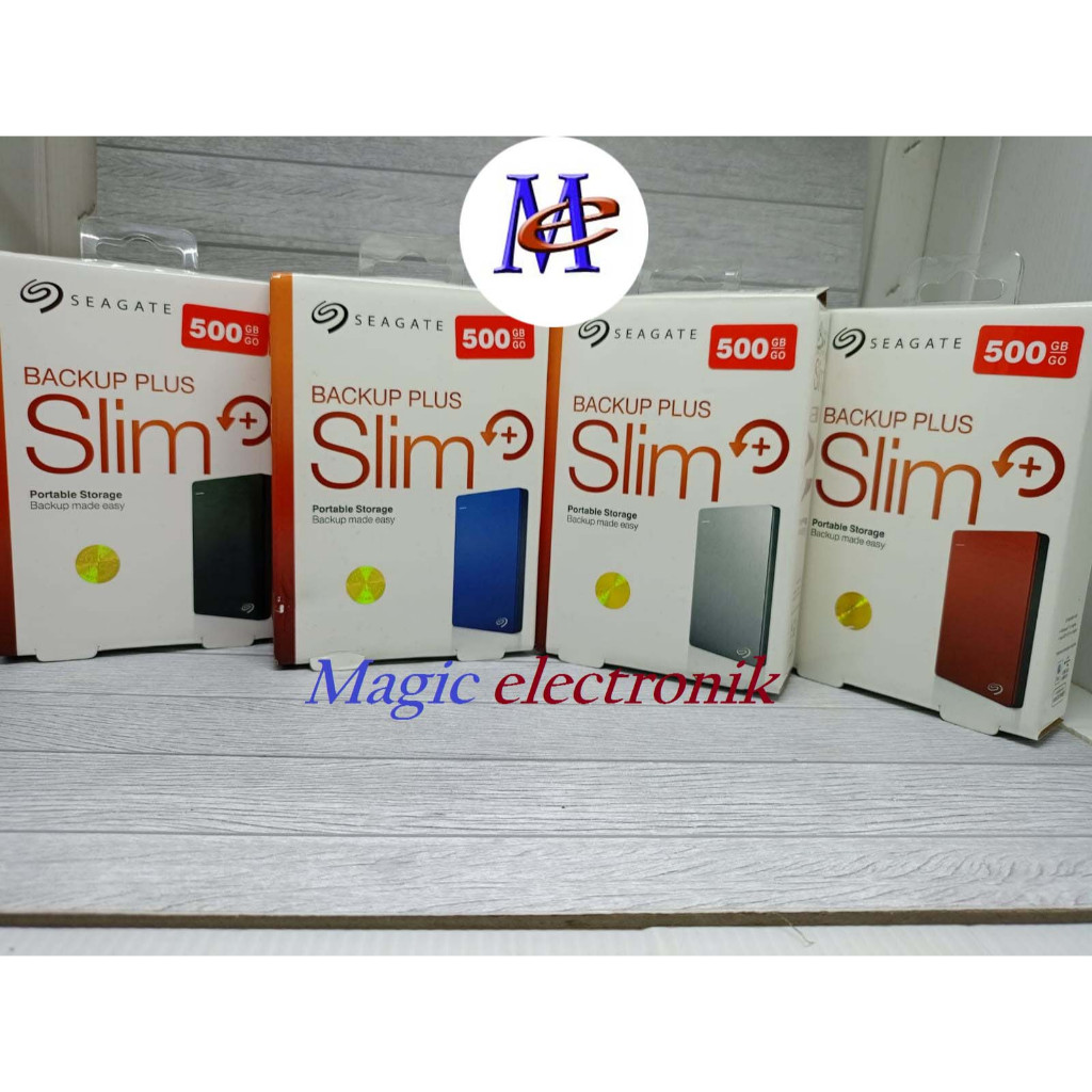Hardisk External 500GB Seagate Backup Plus Slim Usb 3.0