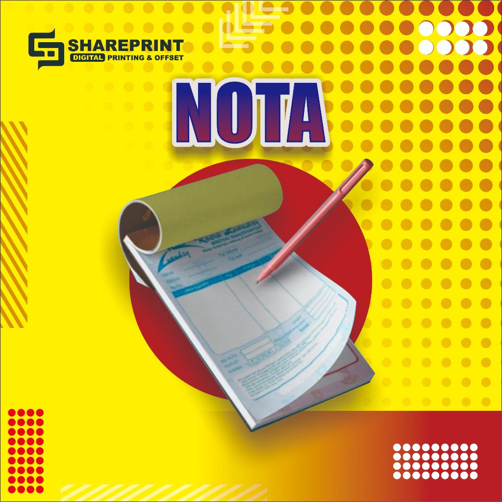 

NOTA NCR COSTUME DESAIN 1 REM 1 PLYA, 2 PLY, 3 PLY