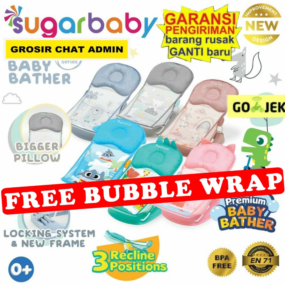 Gebyar promo [Bouncer Bayi Indonesia] Sugarbaby Premium Baby Bather (Classic & Fun Series) bay bathe