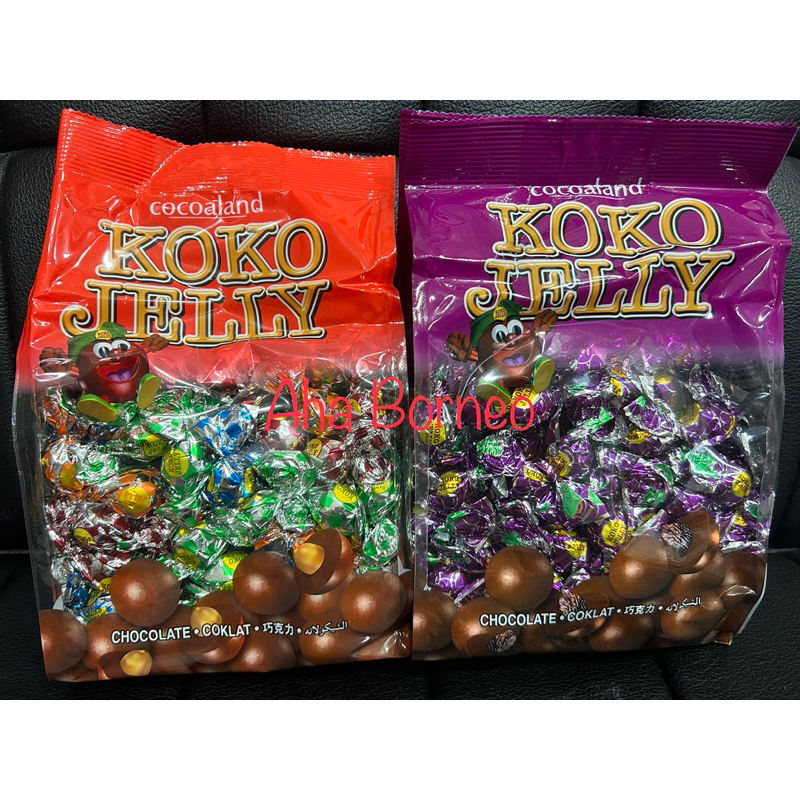 

Koko Jelly 750gr / Coklat Isi Kacang & Kismis