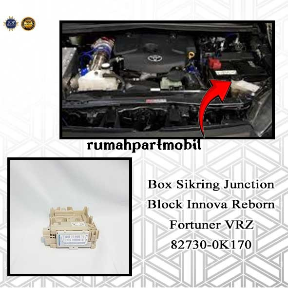 Box Sikring Junction Block Innova Reborn Fortuner VRZ 82730-0K170