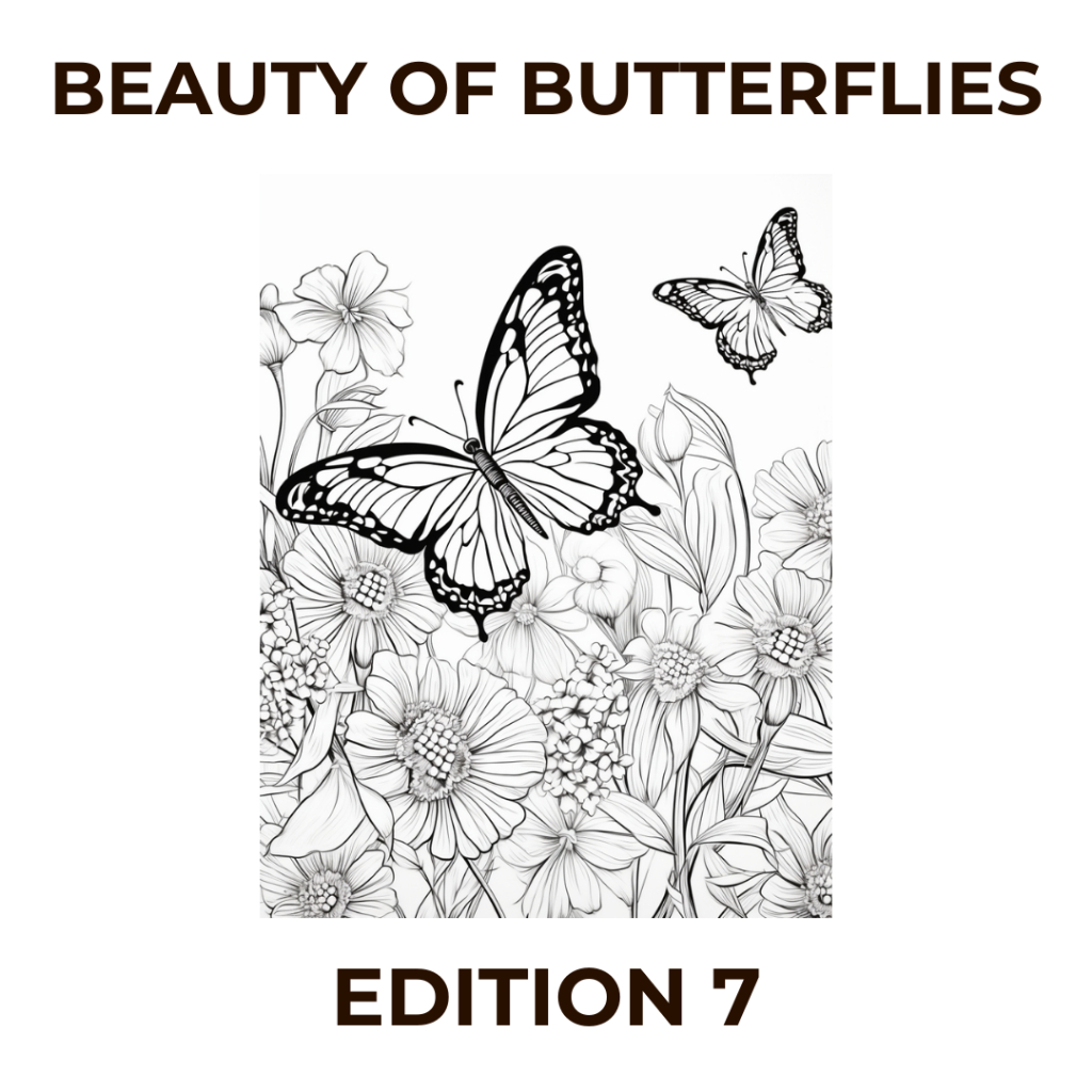 

Halaman Mewarnai Tema Keindahan Kupu-kupu Edisi 7 File Digital