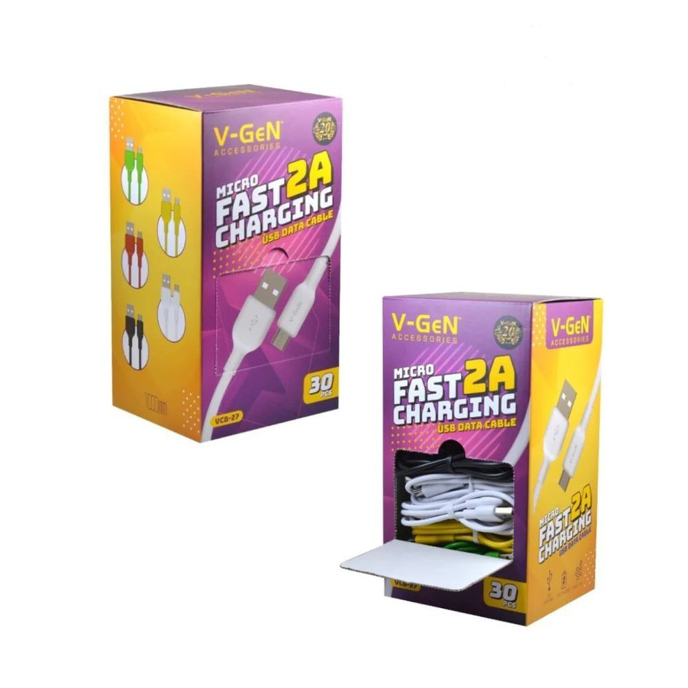 KABEL DATA V-GEN VCB-27 MICRO | KABEL DATA V-GEN VCB-28 LIGHTNING | KABEL DATA V-GEN VCB-29 TYPE-C |