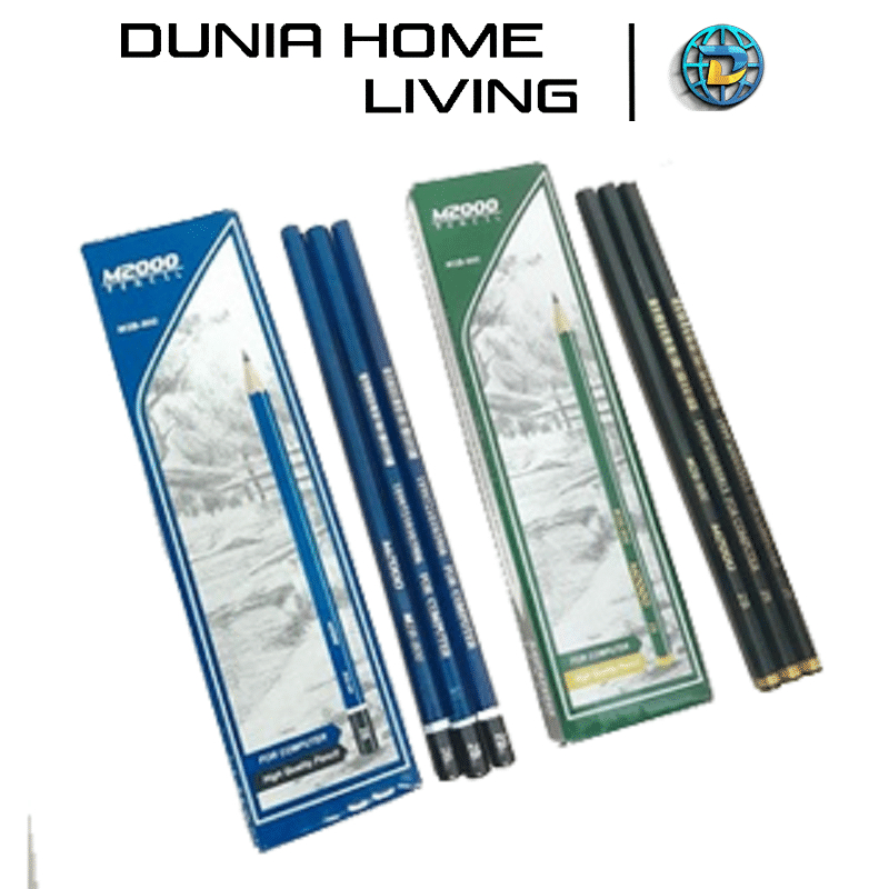 

DUNIA HOME LIVING Pensil 2B M2000 Computer Warna Isi 12pcs Murah