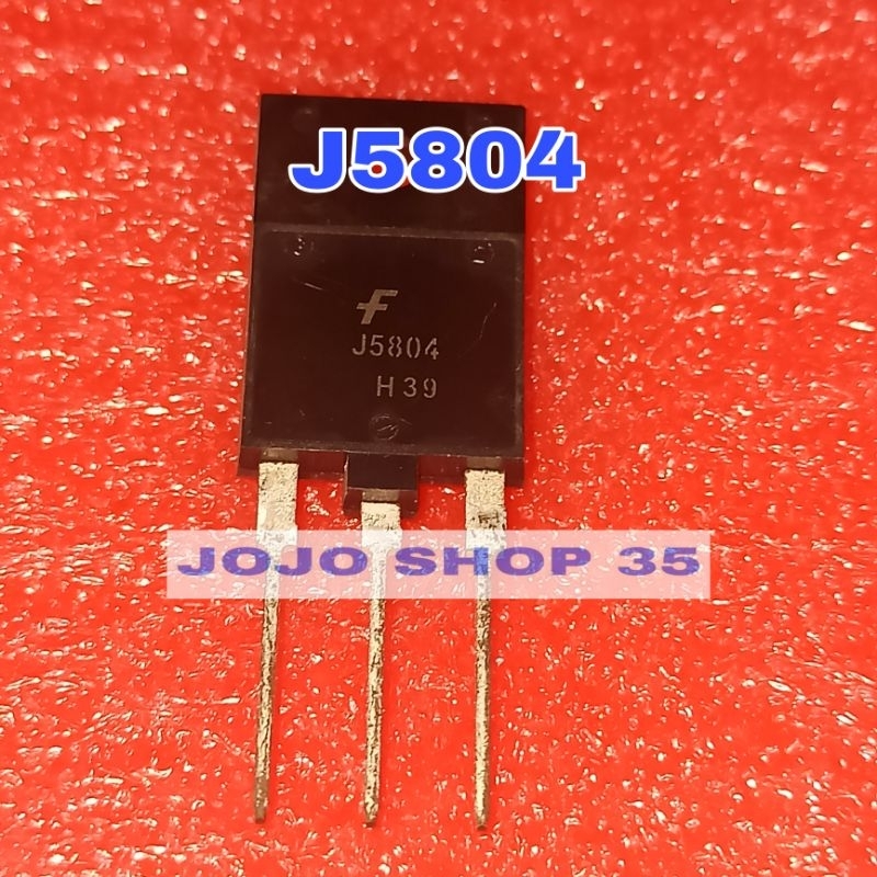 Transistor J5804 J 5804  j 5804 j5804 kualitas bagus transistor regulator sj5804 2sj5804 5804