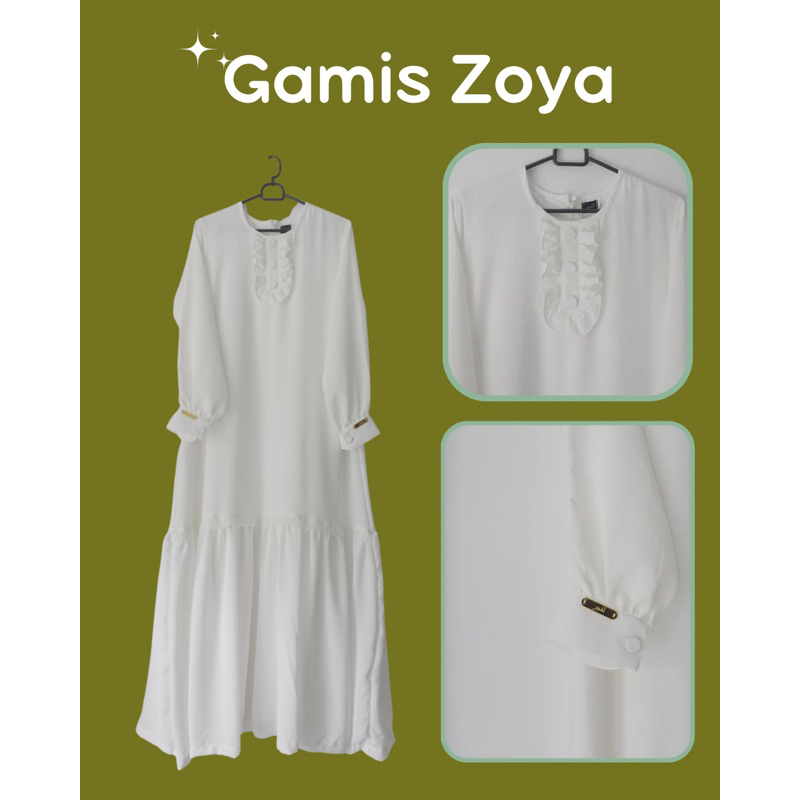 Gamis Zoya | Abaya Haji & Umroh | Dress