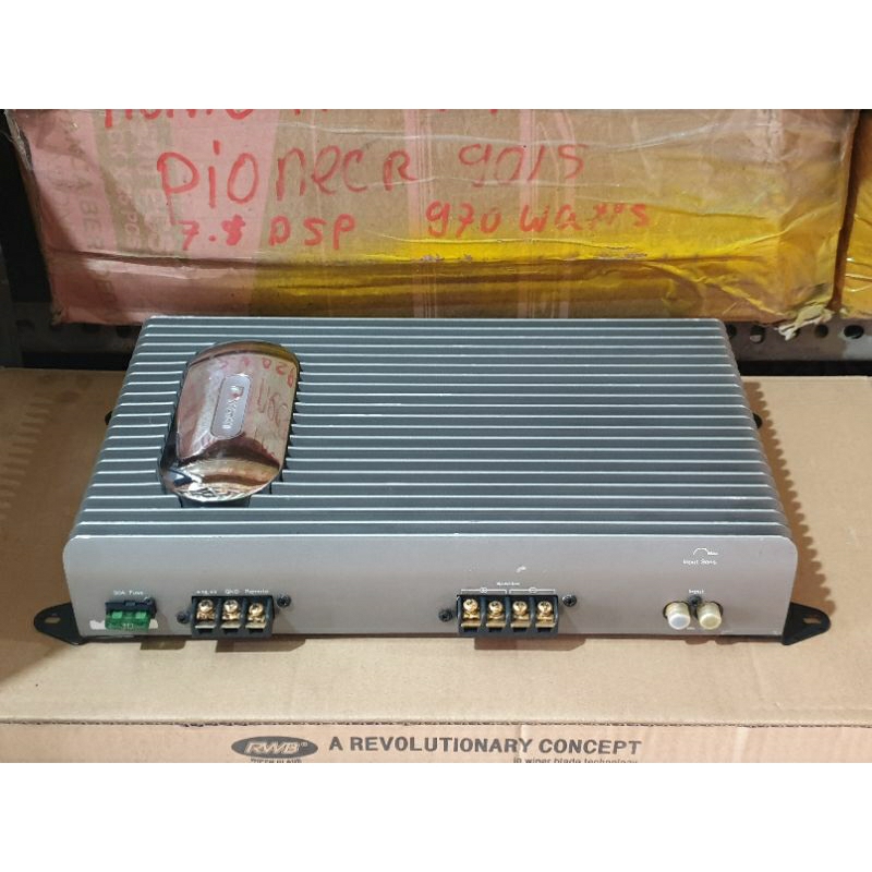 power amplifier mobil monoblock nakamichi pa301 vintage original produk second normal siap pakai
