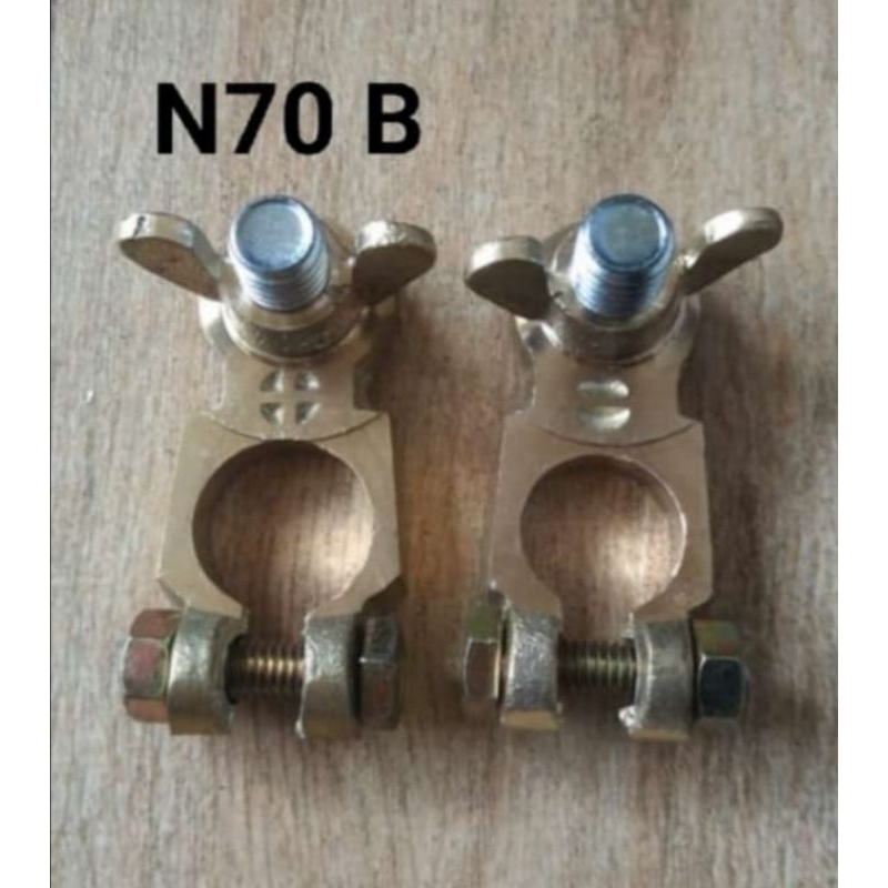 Kepala Aki Kuningan N70 /Terminal/ Klem Aki N70