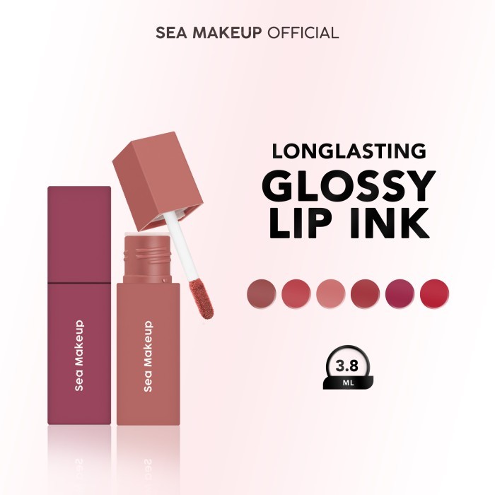 Sea Makeup Lacquer Shake Lip Ink Longlasting Lip Ink Sea Makeup Liquid Lipstik Sea Makeup Liquid Lip
