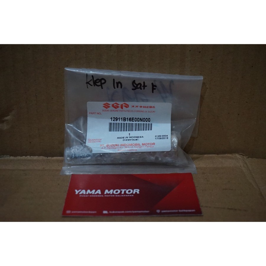 KLEP IN SATRIA FU 12911B16E00N000 ORI SGP