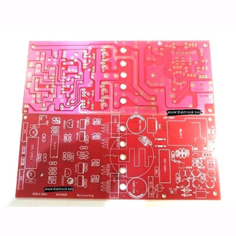 PCB Power Mono Class D 200 W NON INVERTING INPUT DG SPEAKER PROTECTOR