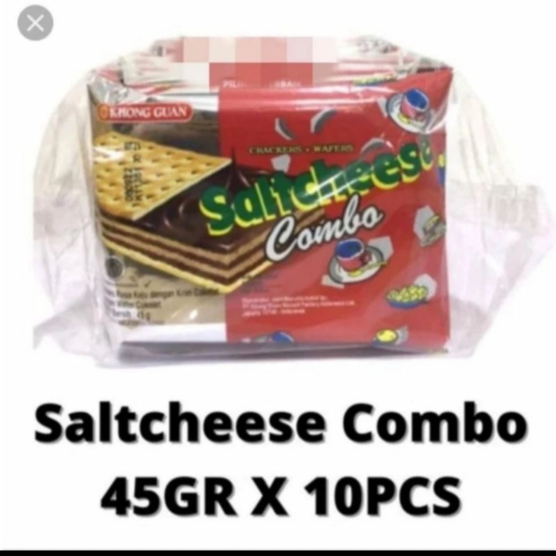 

Saltcheese Combo 45 Gram 1 Pack isi 10 Pcs