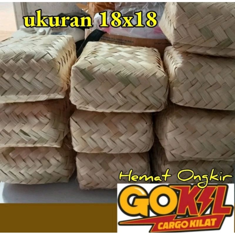 Besek bambu 18x18
