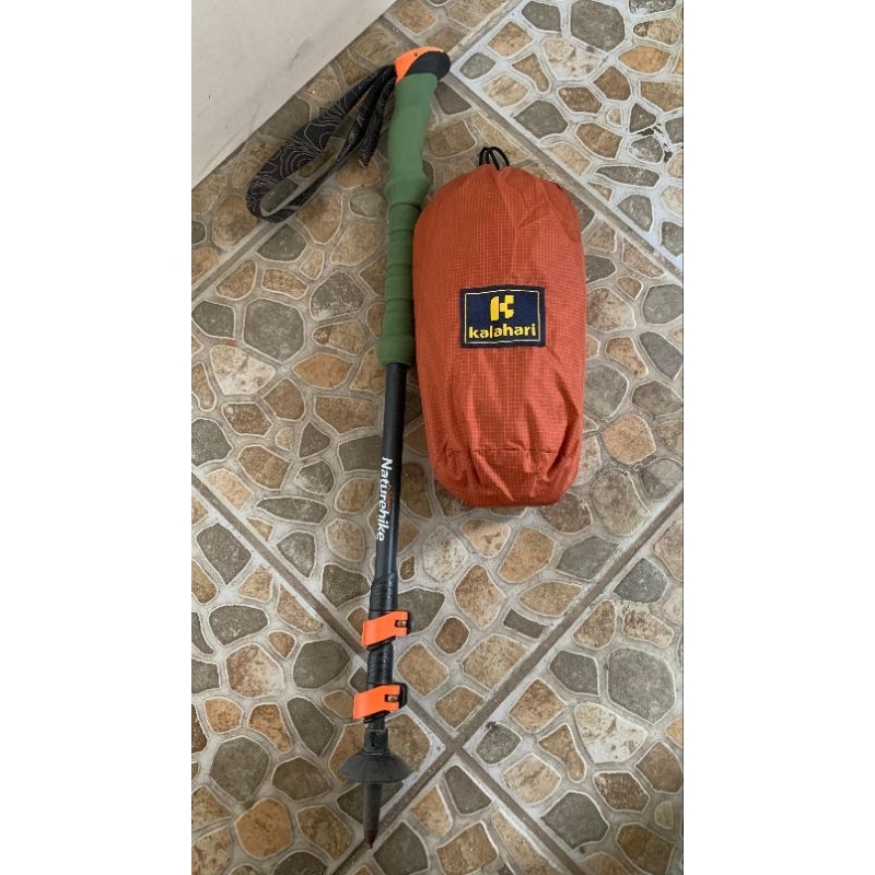 Flysheet Kalahari & Trekkingpole