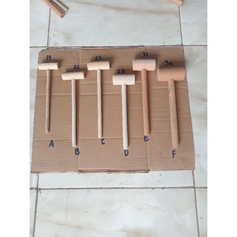 Palu pinata / palu kayu / pinata cake / ecoprint