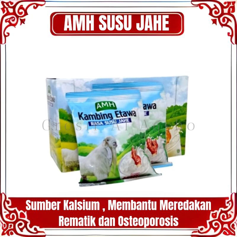 

SUSU KAMBING ETAWA FULL CREAM JAHE MERAH AMH - RASA SUSU JAHE