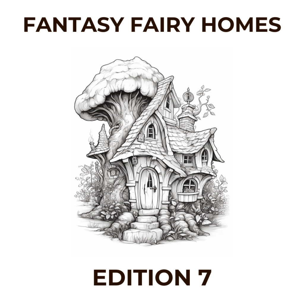 

Halaman Mewarnai Tema Rumah Peri Fantasi Edisi 7 File Digital