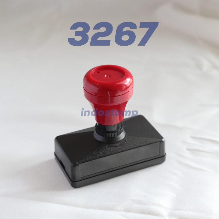 

gagang stempel 3267 flash stamp kotak 32mm 67mm stamp otomatis original indostamp