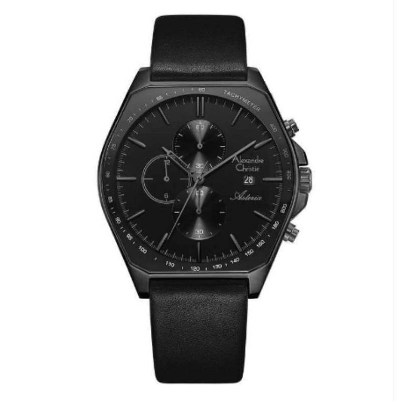 Jam Tangan Pria Original Alexandre Christie AC 6648 MC LIVE