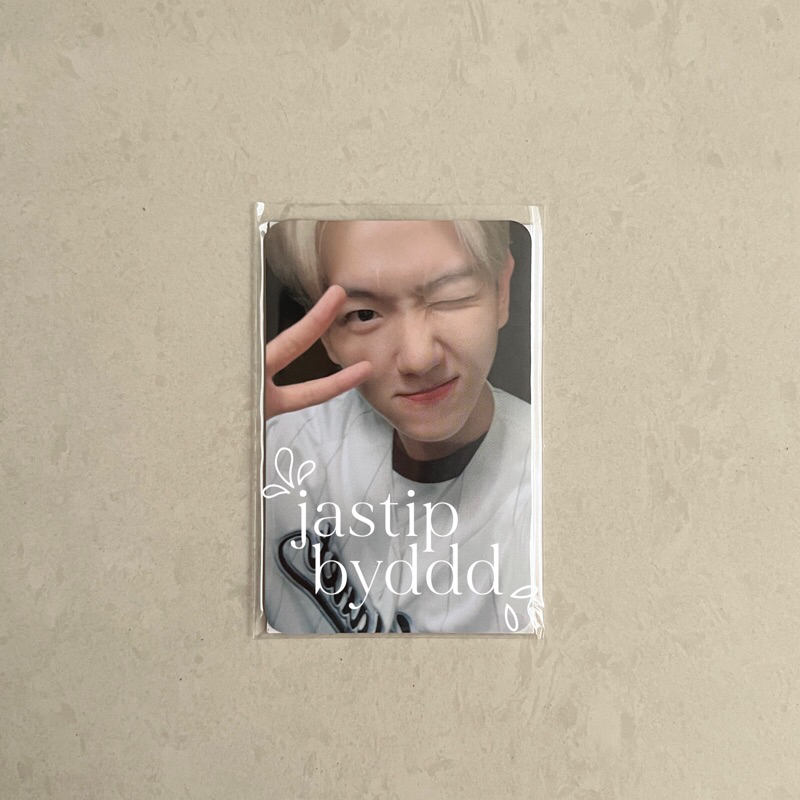 PC BASEBALL UNIFORM BAEKHYUN BBH EXO PHOTOCARD