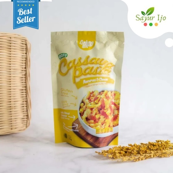 

LADANG LIMA Mac & Cheese 115 Gram Cassava Pasta Instant Keju GLUTEN FREE