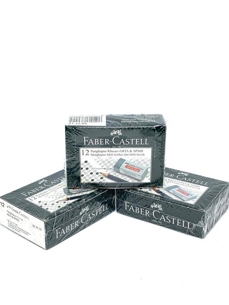 

PER PCS Penghapus Eraser Faber Castell Abu-abu EBTA & SPMB