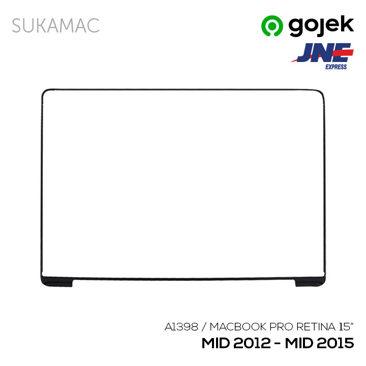 Karet LCD Rubber Frame MacBook Pro 15” A1398 2012 2013 2014 2015