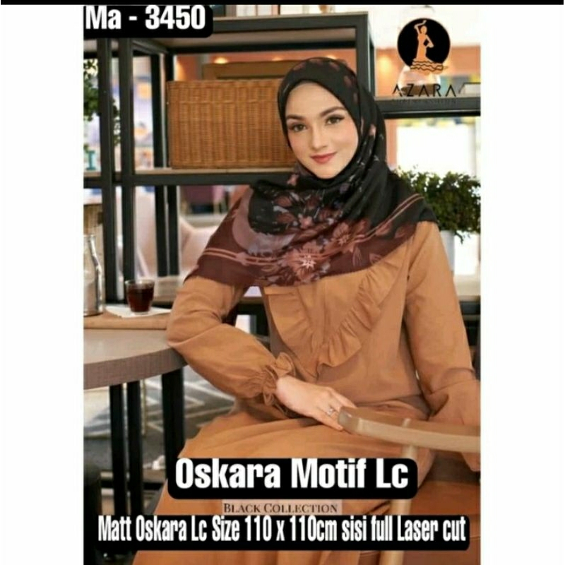 SEGI EMPAT OSKARA MOTIF HITAM (BLACK EDITION)