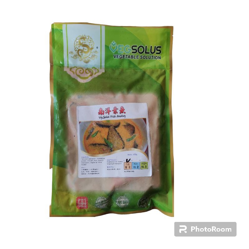 

veg solution gulai fish / gulai ikan vegetarian 450gr